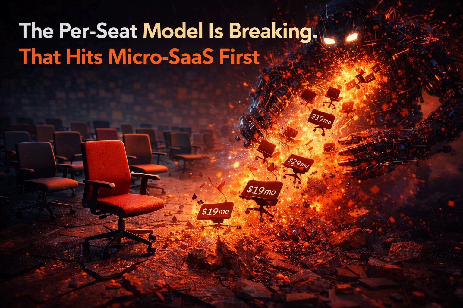 The Per-Seat Model Is Breaking. That Hits Micro-SaaS First.